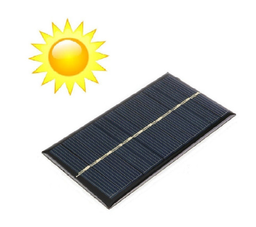 Imagen 1 de 5 de Celda Panel Solar Fotovoltaico 6v 180mah Max 200mah, 1w