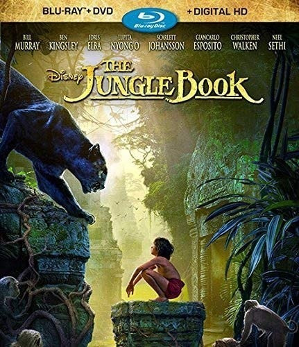 The Jungle Book | Blu Ray + Dvd + Digital Hd Película Nueva