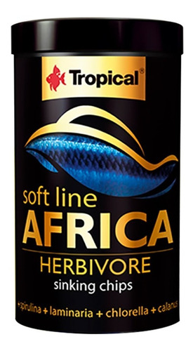 Alimento Tropical Soft Line Africa Herbivore Ciclidos 130g