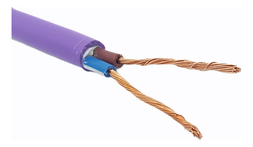 Cable Subterráneo 2x4mm X 50 Mts