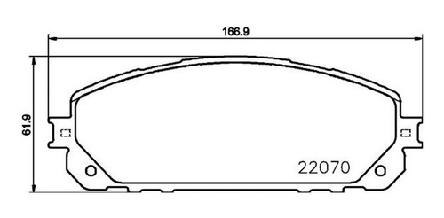 Imagen 2 de 4 de Balatas Brembo (d) Low Cherokee 14-19 Disco Trasero 320mm