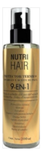 Protector Térmico Nutrihair 200ml Argán Y Aceite De Palta