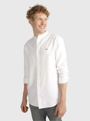 Camisa cuello mao tommy hilfiger deals