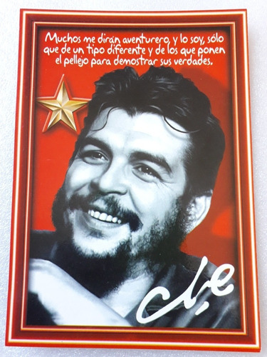 Tarjeta Homenaje Al Che Guevara