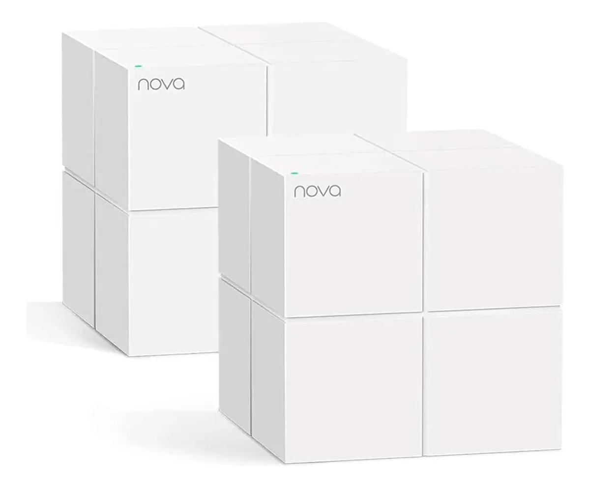 Imagen de Tenda MW6 Mesh WiFi 5 Sistema Inalámbricos Cobertura Amplia AC1200, Fácil Instalación, Compatible con Alexa 2pk