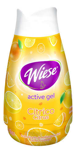 18 Aromatizantes Wiese Cono De Gel Citrico 170g Narcg00