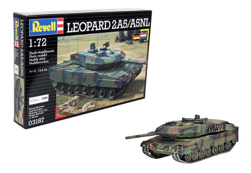 Tanque Leopard 2 A5/a5nl 1/72 Model Kit Revell
