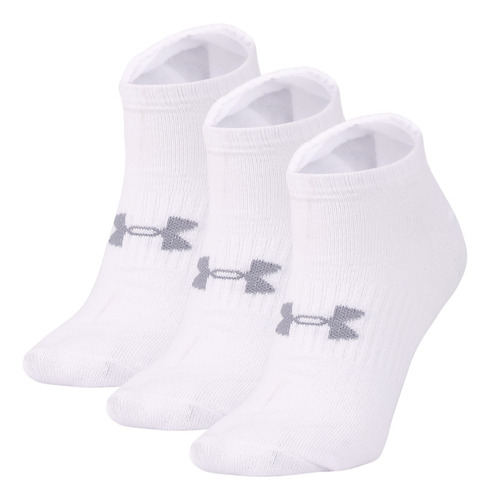 Pack De Medias Under Armour Core No Show X3 En Negro | Dexte