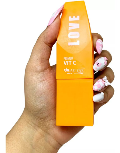 Primer Da Max Love Vit C Com Vitamina Prepara Maquiagem