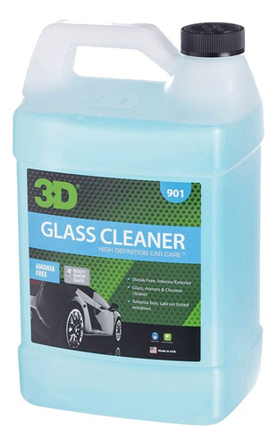 3d Glass Cleaner De 3,8l Limpia Vidrios - Pcd