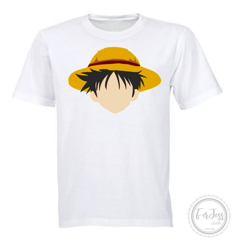 Camisetas Personalizadas Manga One Piece Monkey D Luffy 