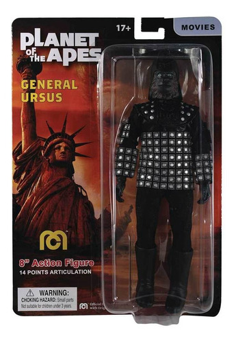 Mego Action Figure Planet Of The Apes General Ursus Oficial