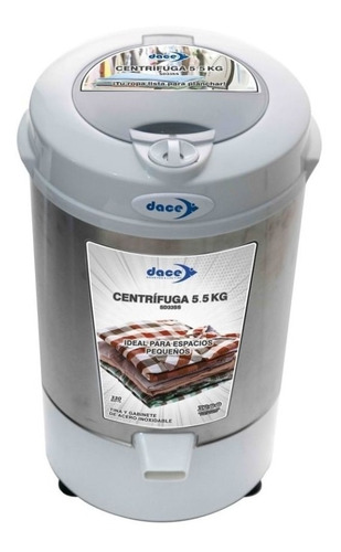 Centrifugadora De Ropa Dace 5 Kg Sd33ss 3200 Rpm Acero Inox