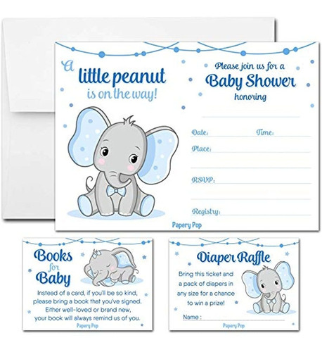 Invitaciones Para Baby Shower Para Niños