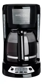 Cafetera Hamilton Beach 49615 automática negra de goteo 120V