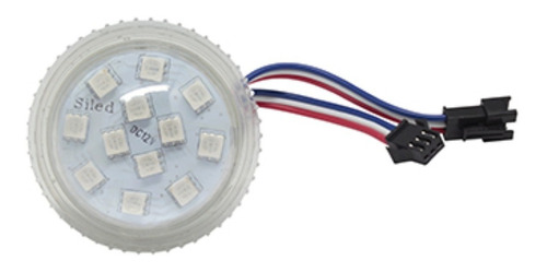 Modulo Burbuja Para Feria 12 Leds 50pz Lmt-5050-rgb12-45p/r3