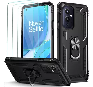 Funda Anticaída Golpes Militar Para Oneplus 9 + 3 Mica