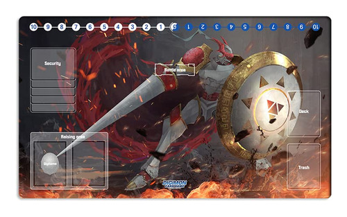 Mlikemat Dtcg Duel Playmat Digimon Dukemon Anime