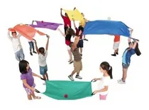 Comprar Paracaidas De Juego Para Niños De A Par Didactico Colores