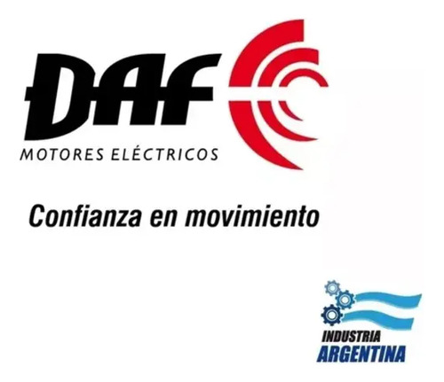 Motor Hormigonera Daf 1 Hp Monofasico. 180 Lts.