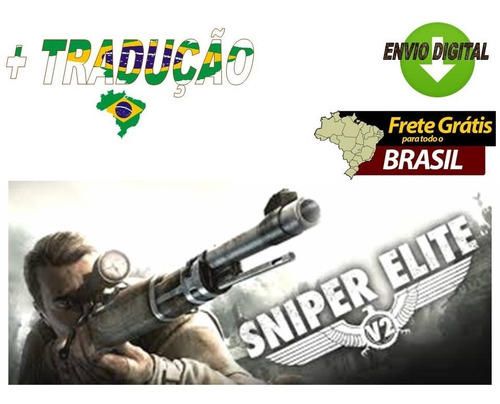Sniper Elite V2 + Tradução - Pc - Envio Digital Imediato