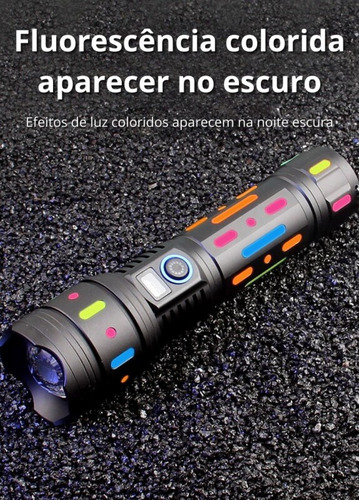Lanterna Led Gt60 Multifuncional 5000m Super Potente G85