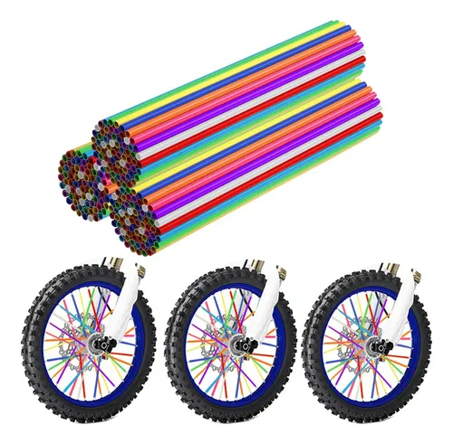 comprar ' 216pzs Popotes Cubre Rayos Popotes Spokes Rin Moto