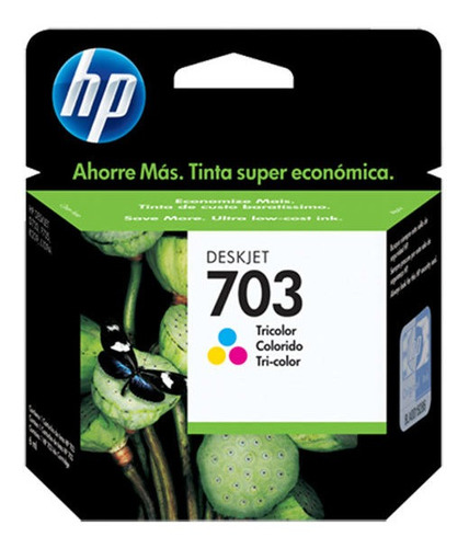 Cartucho De Tinta Hp 703 Color Original (cd888al)