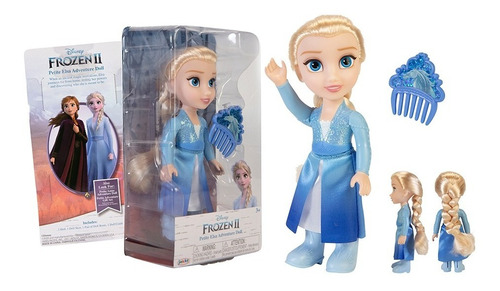 Muñeca Disney Princesa Mini 15cm Frozen Elsa