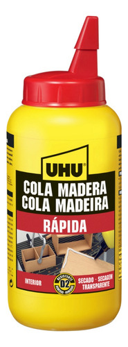 Cola Para Madera Uhu Secado Rápido Construcciones Mdf Carton