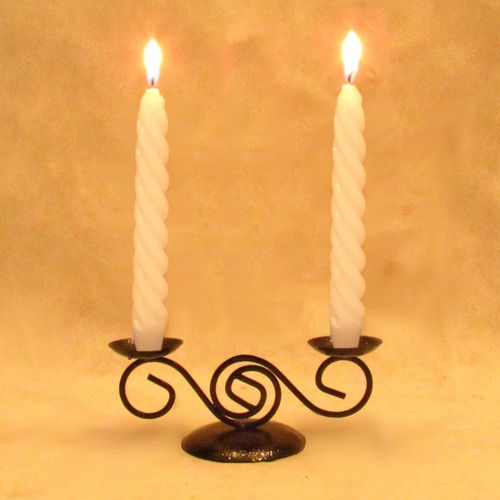 Castiçal Com Velas Presente Dia Das Mães Decoração