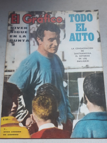 El Grafico N° 2404 - 2 Noviembre 1965 River Excelente Estado