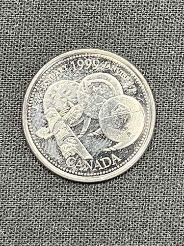 Imagen 3 de 4 de Canada - 25 Cents - Año 1999 - Km #342 - Enero