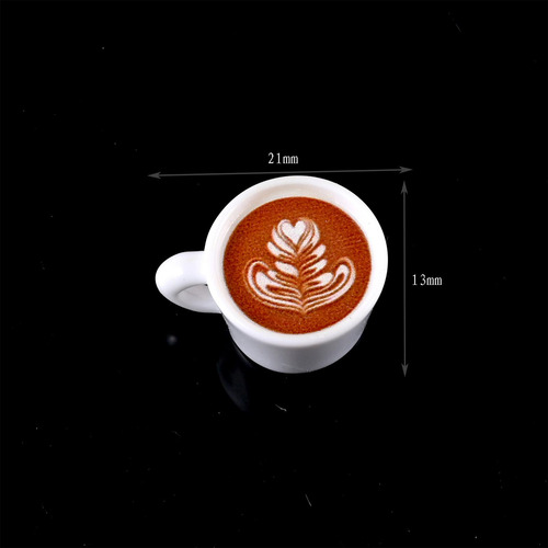 2 Conjunto De 10 Accesorios De Café Para Patrón De Hojas