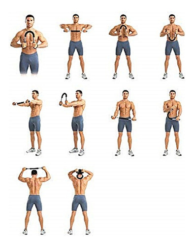 Barra Torsión Power Twister Ejercicio Brazo Deporte Fit Gym