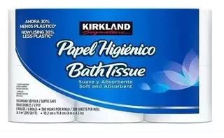 Kirkland Signature Papel Higiénico 6 Pzas