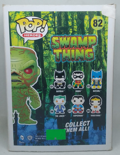 Funko Pop Swamp Thing (px Preview Exclusive) 82