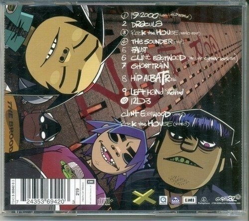 Gorillaz G Sides Cd Y Sellado Musicovinyl