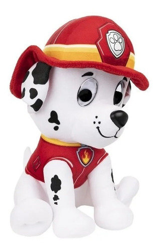 Imagen 1 de 4 de Paw Patrol Plush Peluche 23 Cm Marshall 6058445