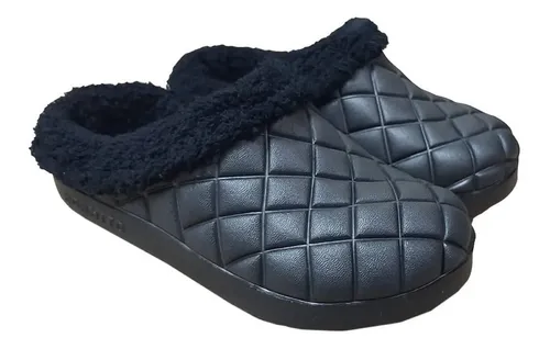 Pantuflas Zueco Corderito Faraon Hornito Peluche Invierno