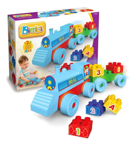 Bimbi Tren Didactico Bloques Dimare 0245