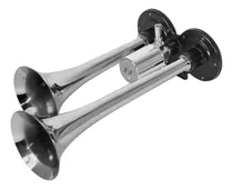 Comprar Bocina 2 Cornetas Cromado Para Camión 12v-24v 115db - H06010