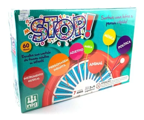 Tradicional Jogo do Stop : : Brinquedos e Jogos