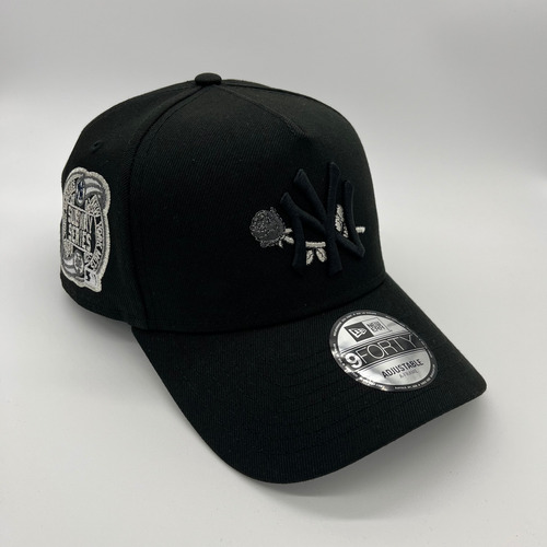 Gorra De Beisbol 9forty Original Ajustable Para Caballero Yankees All Black Ajustable
