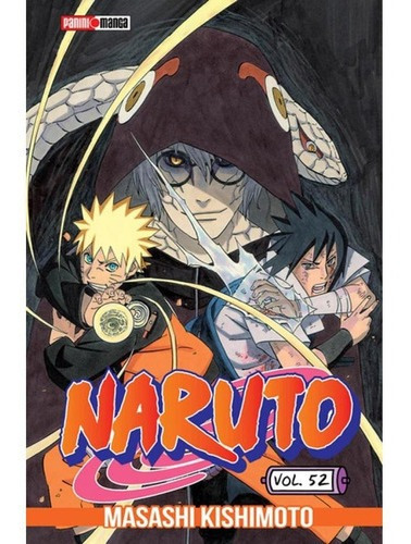 Manga Naruto N°52- Masashi Kishimoto- Panini