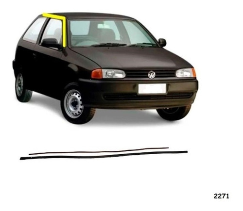 Imagen 1 de 2 de Moldura De Techo Derecha Volkswagen Gol 2 Ptas. G2 95-99
