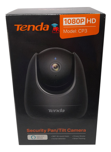 Cp3 Tenda Cámara De Seguridad Giratoria 360º Full Hd 1080p