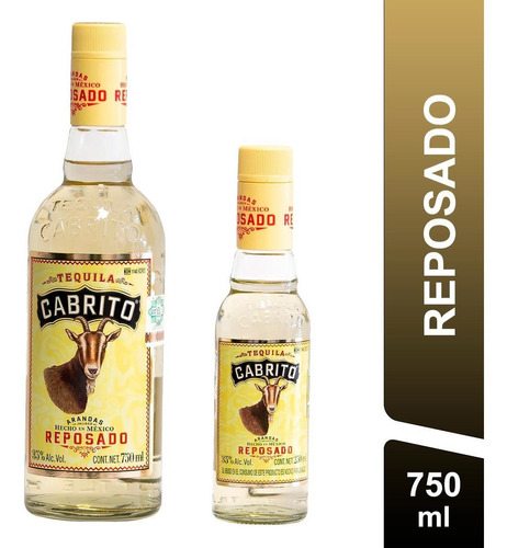Tequila Cabrito Reposado 750ml