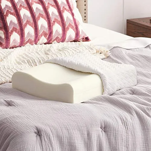 Pillow Sealy Memory Foam Contour, Tamaño Estándar, Con Funda