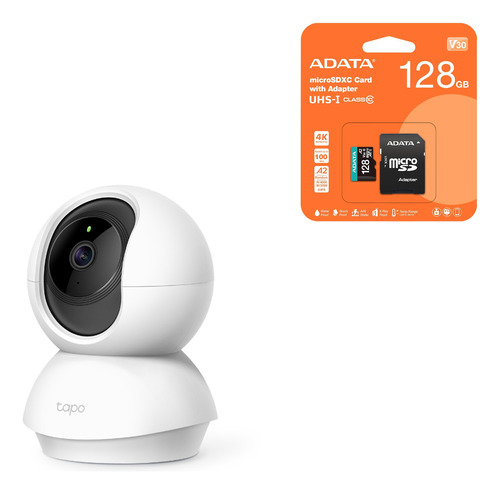 Tp-link Tapo C210 Camara De Seguridad 360º Wifi 2k + 128gb